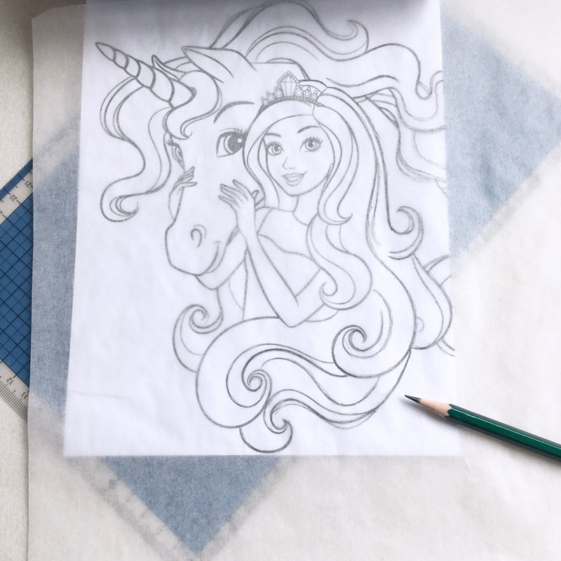 金钻石草图纸12寸18寸拷贝纸制图纸可裁a4a3临摹纸卷装硫酸纸学生画画