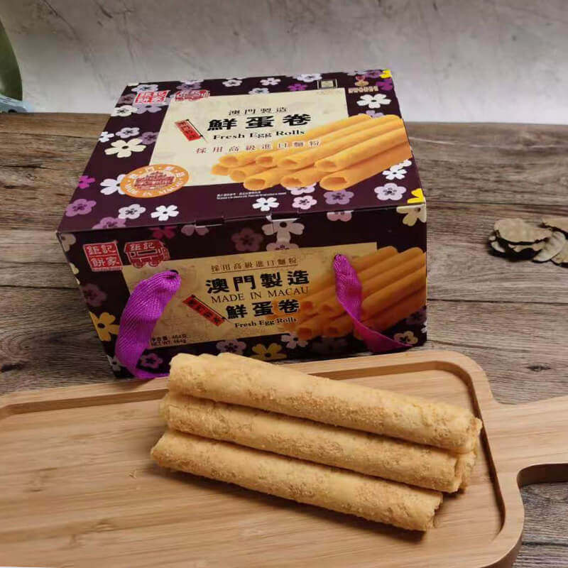 蛋卷澳门特产钜记饼家鲜蛋礼盒传统糕点鸡蛋传统中式糕点