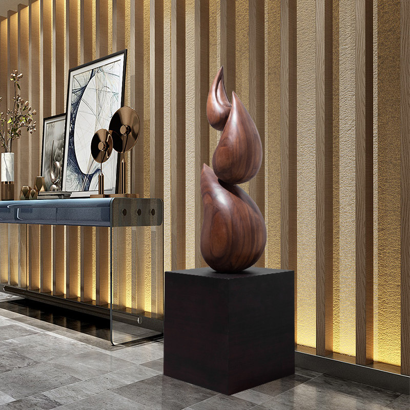 酒店大堂装饰品摆件落地大型抽象雕塑雕塑艺术艺术品摆件