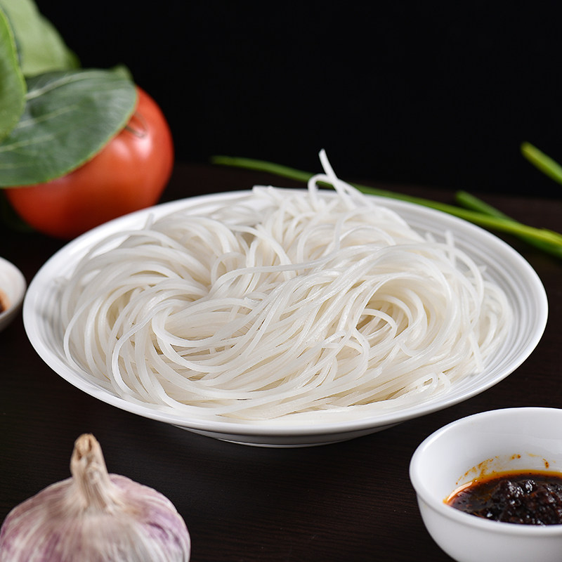 云南腾冲特产刘佳干饵丝500gx10保山大理饵块耳丝冲泡方便面