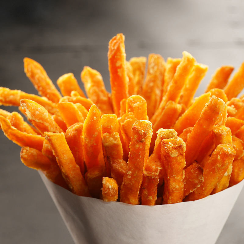 薯条麦肯红薯直切1.133kg油炸小吃快餐店商用薯类制品