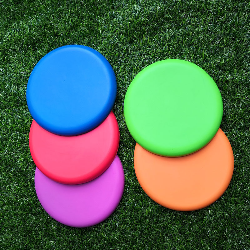 飞盘儿童幼儿园益智玩具早教亲子园健身玩具pu飞碟飞盘