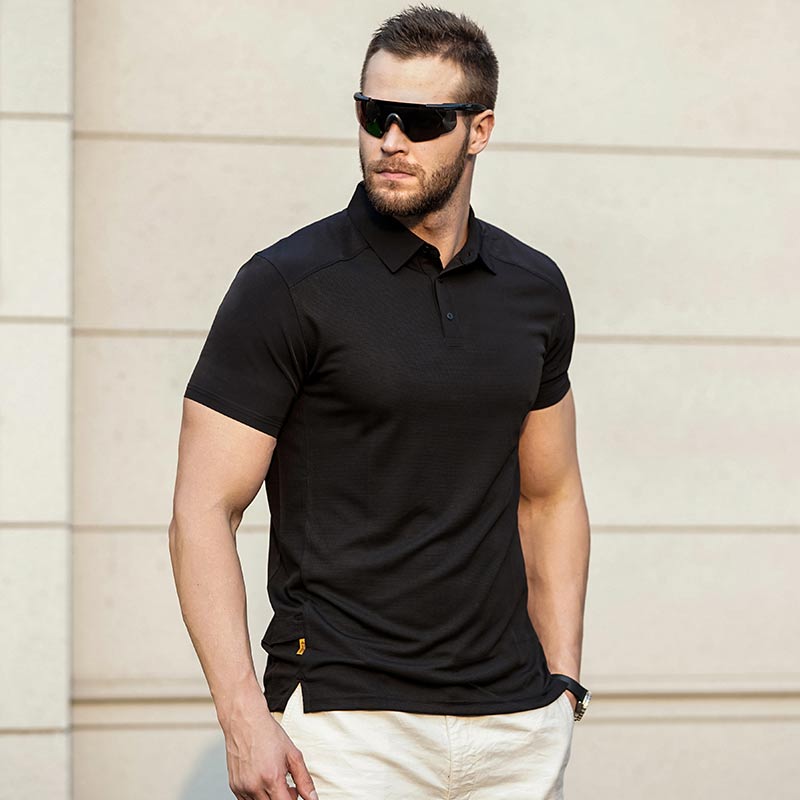 龙牙三代阿波罗POLO衫男户外短袖t恤男士翻领夏季运动铁血君