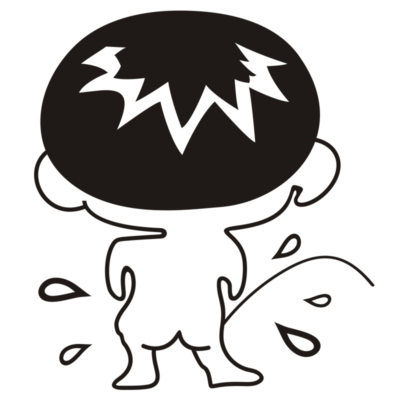 墙贴撒尿小孩笔记本马桶创意搞笑个性自粘浴室卫生间墙贴