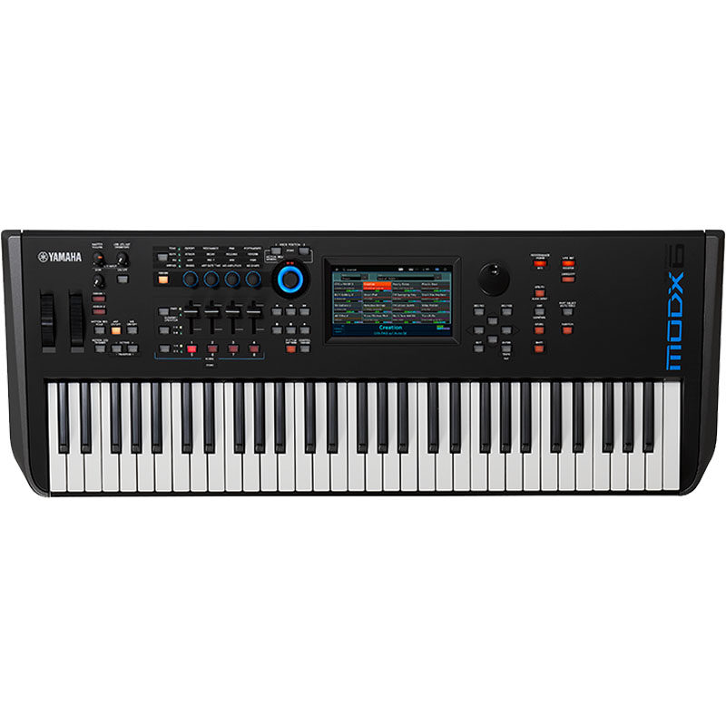 合成器yamaha雅马哈modx6配重键盘电子moxf6电子合成器