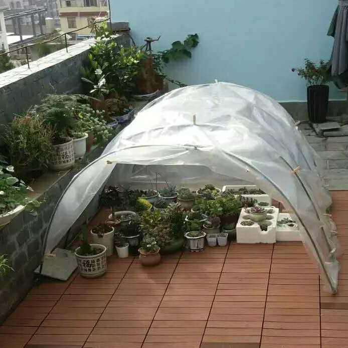 家庭种菜拱形弯管可配防虫保温温室多肉遮阳其它园艺用品