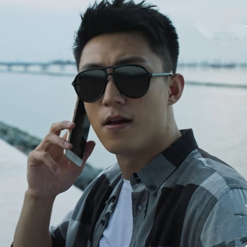 破冰行动李飞同墨镜大框眼镜黄景瑜太阳镜男女韩版太阳眼镜