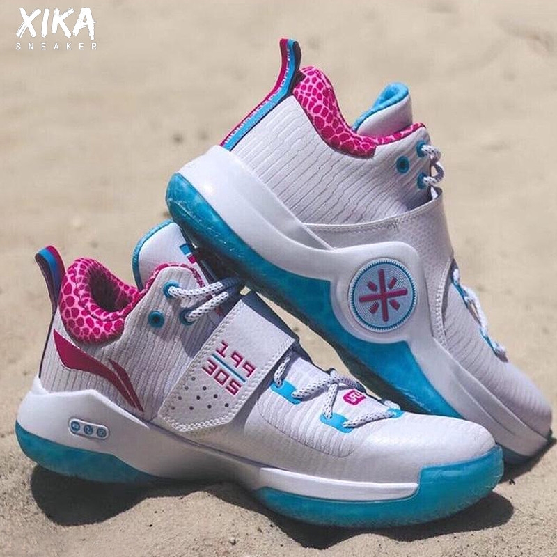 lining/李宁 韦德之道6wow6超限量带编号南海岸回家篮球鞋abam089