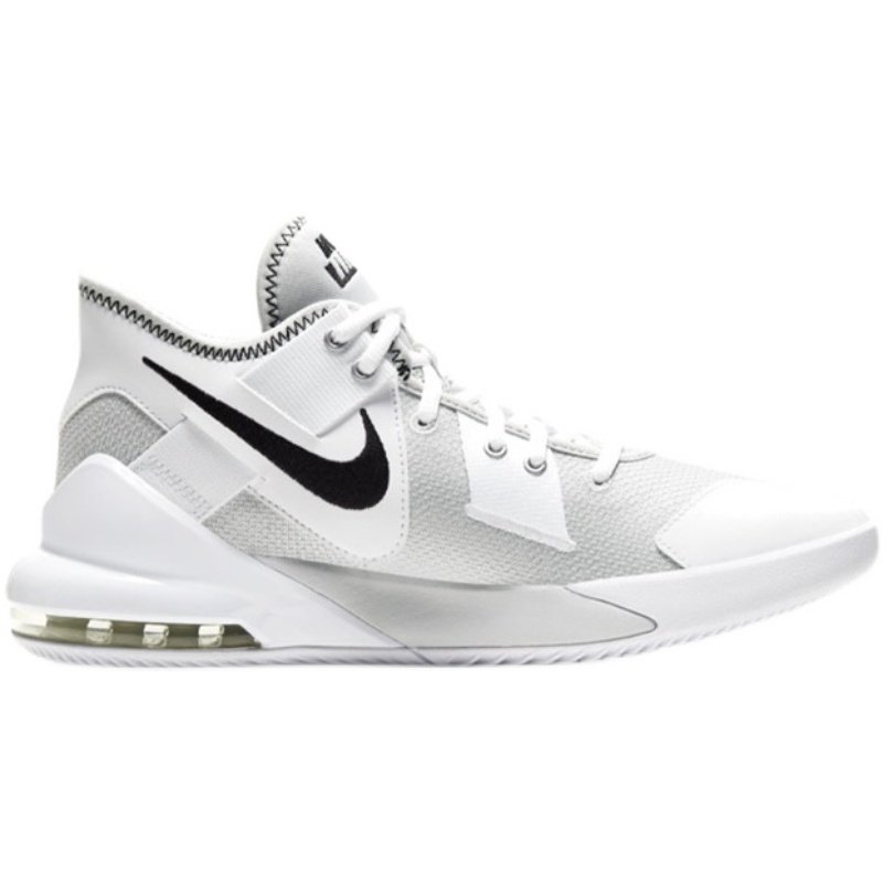 耐克nikeairmax黑白男子男子气气垫缓震训练篮球鞋