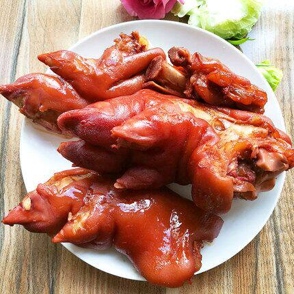 二商北京京大红门酱卤猪蹄250gx3真空美食猪手猪肉类