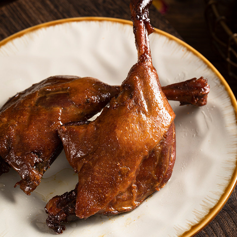 钱家香蜜汁老鸭腿100g*3包 卤味鸭腿肉类小吃休闲食品办公室零食