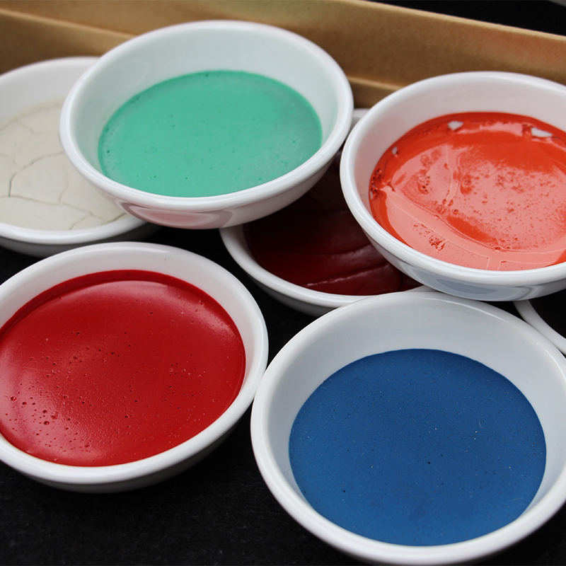 矿物质国画颜料单色 盅装固体国画颜料15克 单色碟装姜思序堂传统-图3