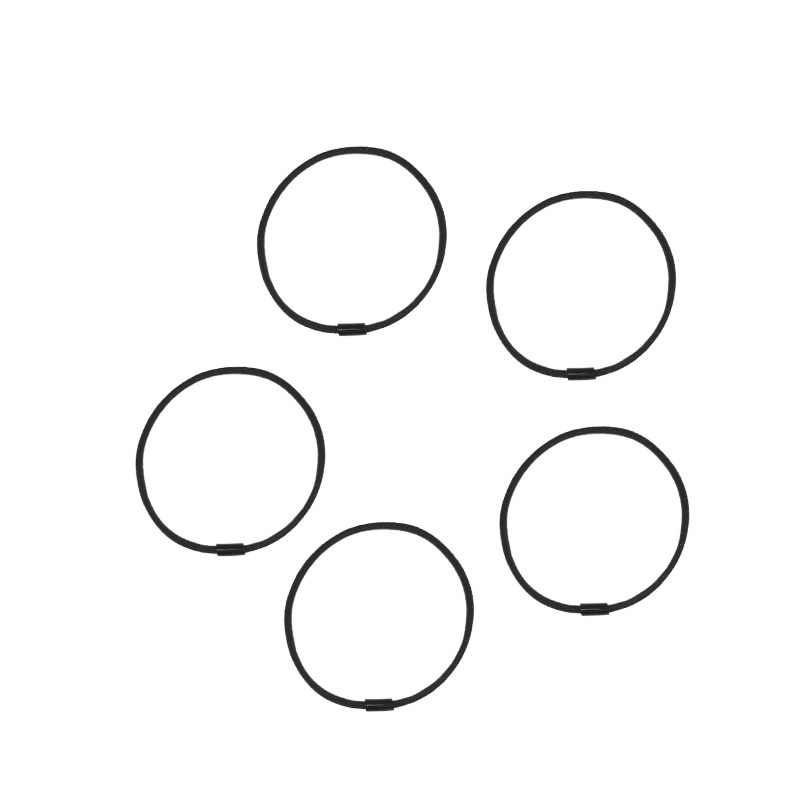 黑色简约女扎头皮筋高弹力耐用网红气质百搭头饰发绳大人韩国头绳