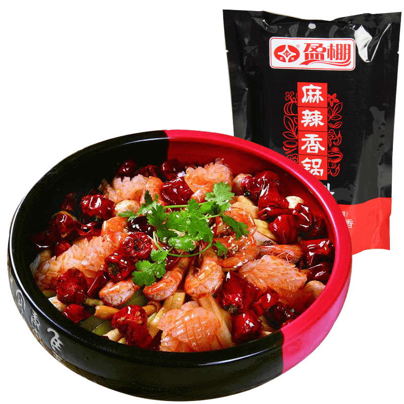 包邮买5送1盈棚麻辣香锅底料200g四川火锅香辣干锅川菜调味料