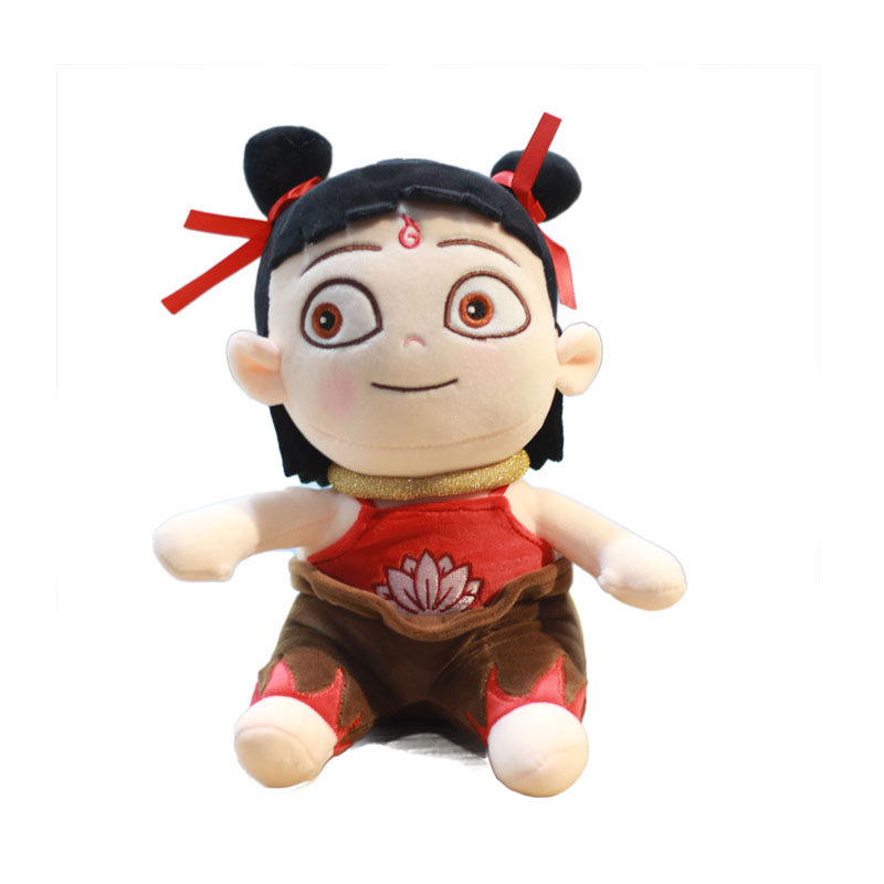 魔童哪吒新款热销降世毛绒玩具公仔同款周边玩偶毛绒布艺类玩具