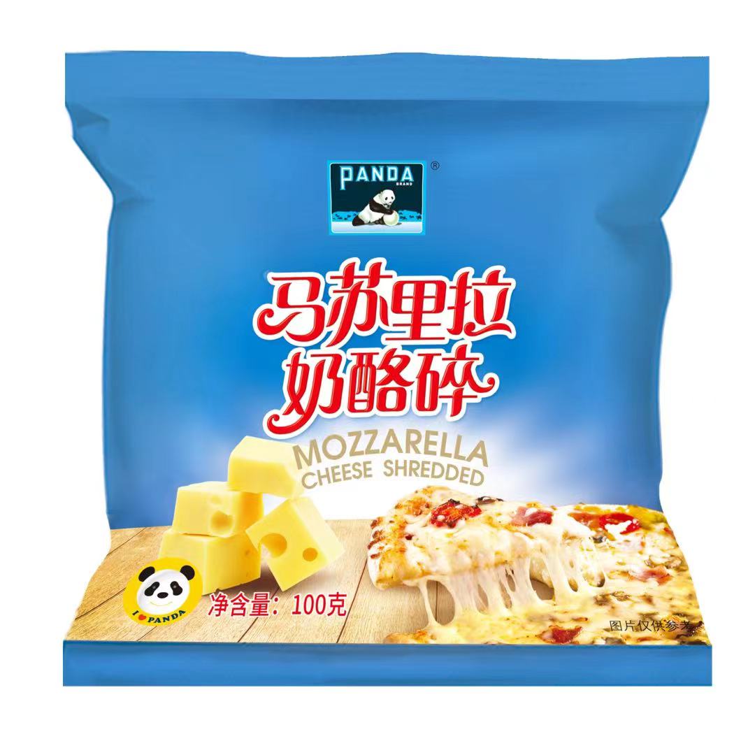 里拉马苏奶酪熊猫牌猫牌芝士100g焗饭披萨拉丝其它食品添加剂