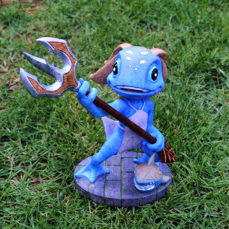 手办lol小鱼鳄鱼提莫tm武器流浪魔王车载手办