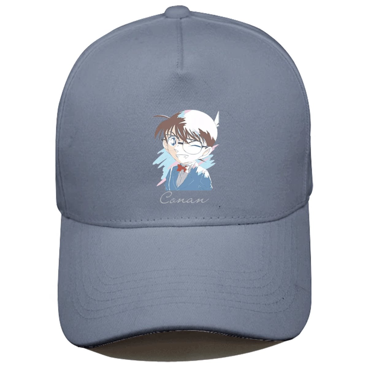 侦探柯南动漫灰原新一联名男青年印花秋冬定制帽子