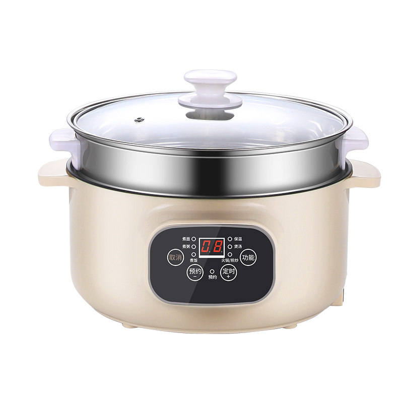 煮锅宿舍多功能小电电锅家用电炒菜菜锅学生寝室电热火锅