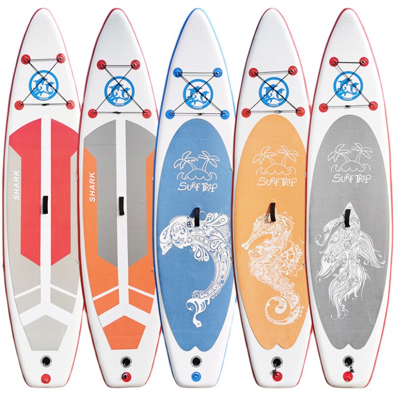 海的sup冲浪板立式桨板充气滑水板成人划水皮划艇冲浪板