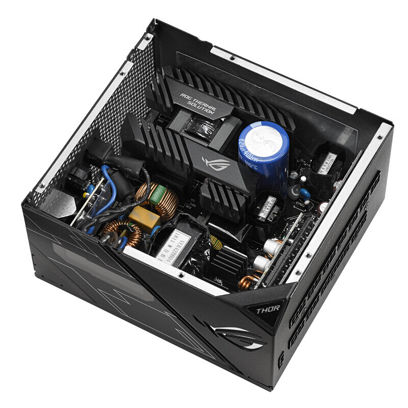 华硕电源rogthor850p雷神850w1200w台式机电脑电源白金全模组