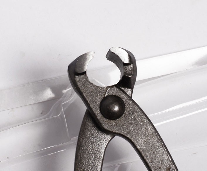 钳子紧线扎线钳扎线钳8寸沾塑柄钉钳捆线压线紧线钳