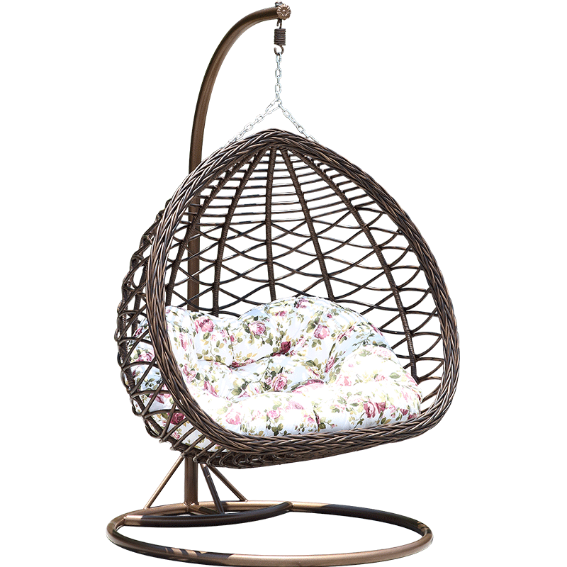 双人吊篮欧式庭院鸟巢室内摇摇椅 圣米伦户外秋千