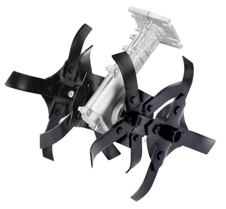 轮开沟神器除草锄地农用锄草配件头耕松土机轮微多功能小型割草机