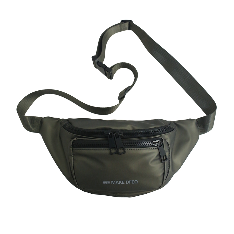 日系时尚男女腰包男腰包ins原宿韩国胸包工装男士包袋