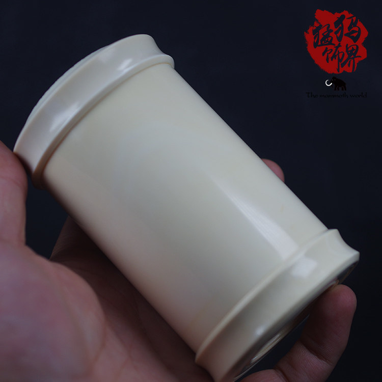 保真定制猛犸象牙雕虫具蝈蝈蛐蛐罐子笼子文玩蟋蟀