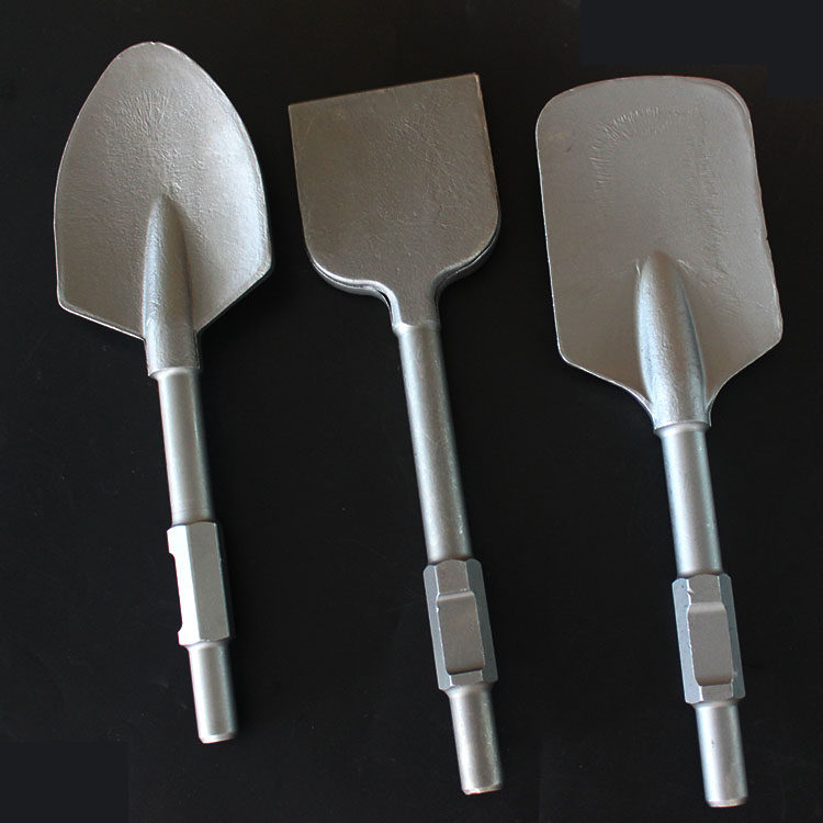 65 95电镐加宽扁凿/加宽扁铲/混凝土扁凿/电镐铲子 挖土铲子_双氙车灯