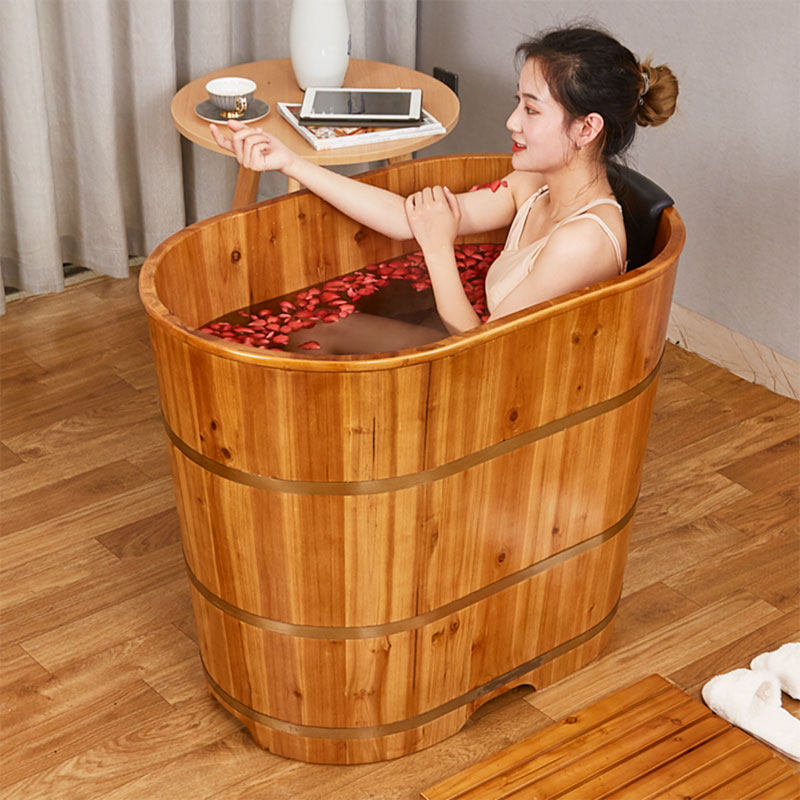 泡澡木桶家用大人桶浴桶实木成人浴缸沐浴桶