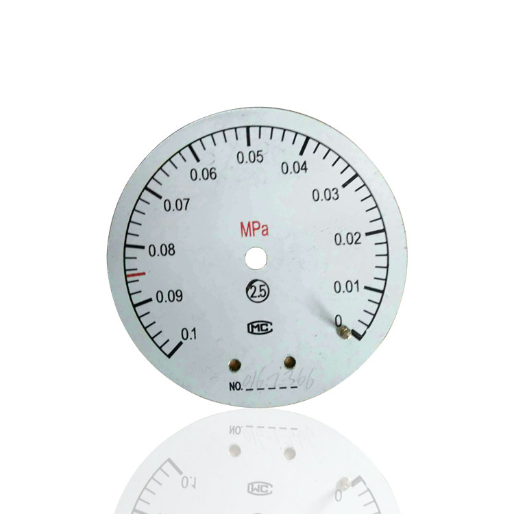 医用真空负压表循环式真空泵专用压力表宝塔y60zt压力表