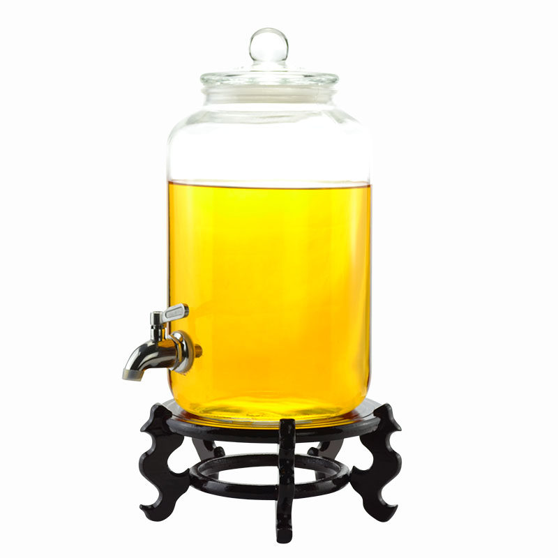 油桶油罐厨房家用大容量玻璃花生食用食用油10斤油壶