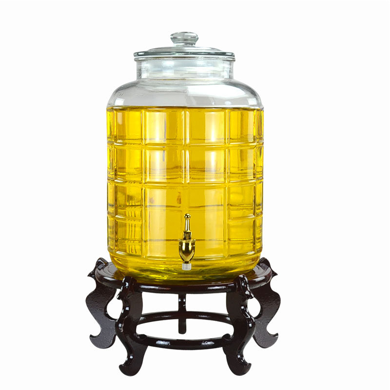 油罐厨房家用大容量防漏玻璃油壶食用食用油油桶油壶