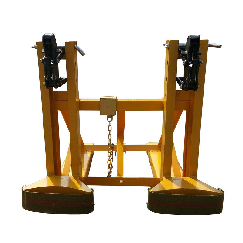 油桶双桶热卖黑色鹰嘴夹双夹具抓手叉车起重钳