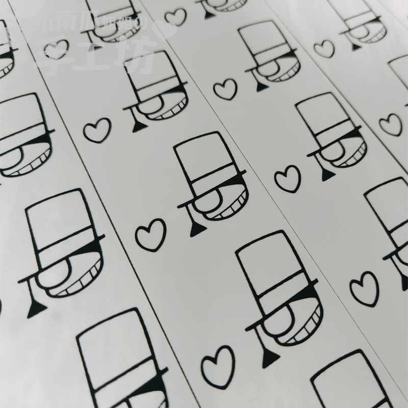 怪盗基德预告函手贴纸贴纸