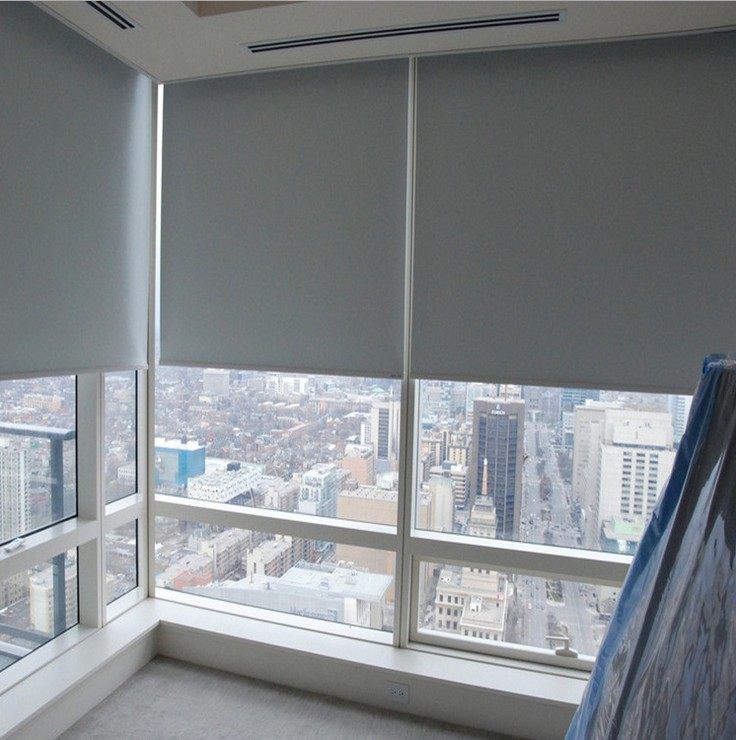 武汉实体定制拉珠卷帘定做办公室酒店工厂工程卷帘