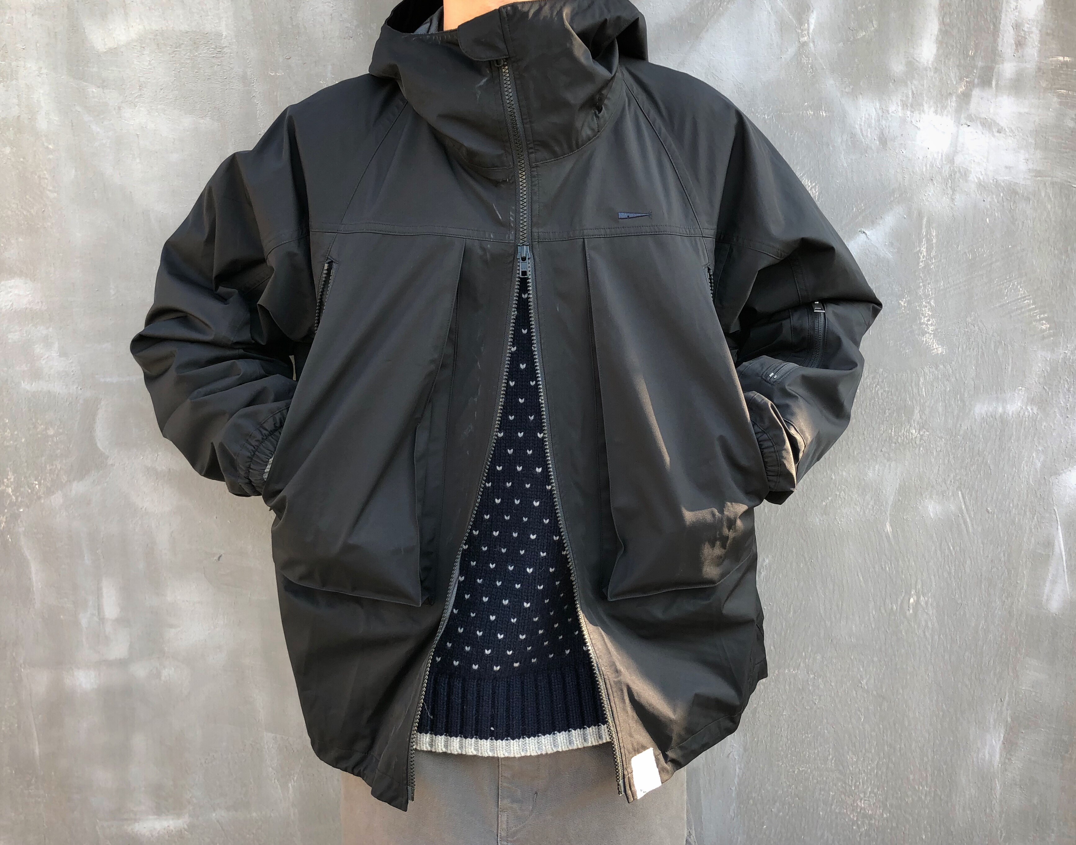 aug秋冬季压胶冲锋衣男防水防风透气风衣宽松风衣