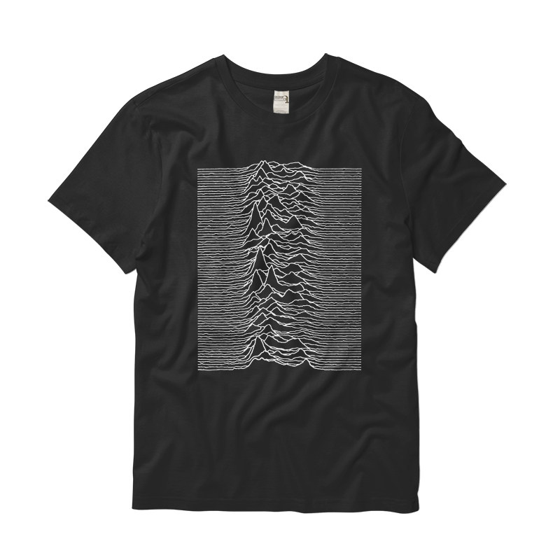 joydivision彭磊庞宽同款unknownpleasures快乐分裂摇滚纯棉t恤