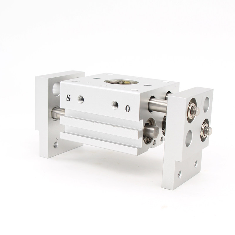 smc型宽阔型气爪双动平行mhl225dd1d2夹爪手指气动气缸