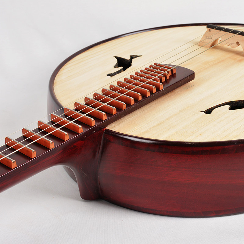 厂家直销民族弹拨乐器中阮演奏民乐教学练习山榆木中阮专业成人
