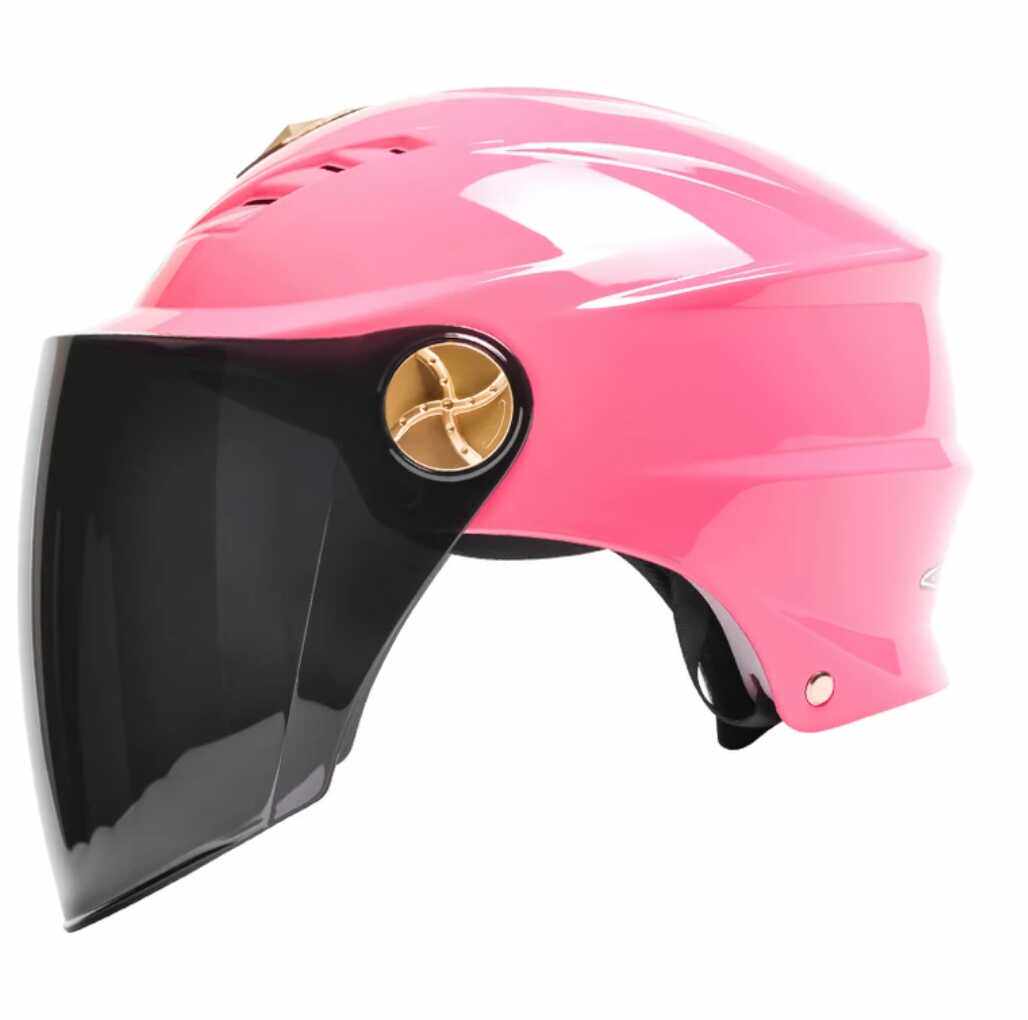 头盔四季通用摩托3c认证男女电动车ad半盔电动车头盔