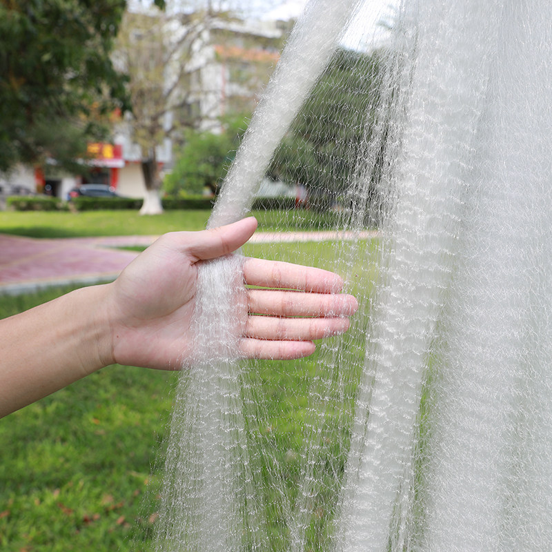 丝网单层鱼虾网小白条鱼网漂捕木浮浮网白丝网鱼网