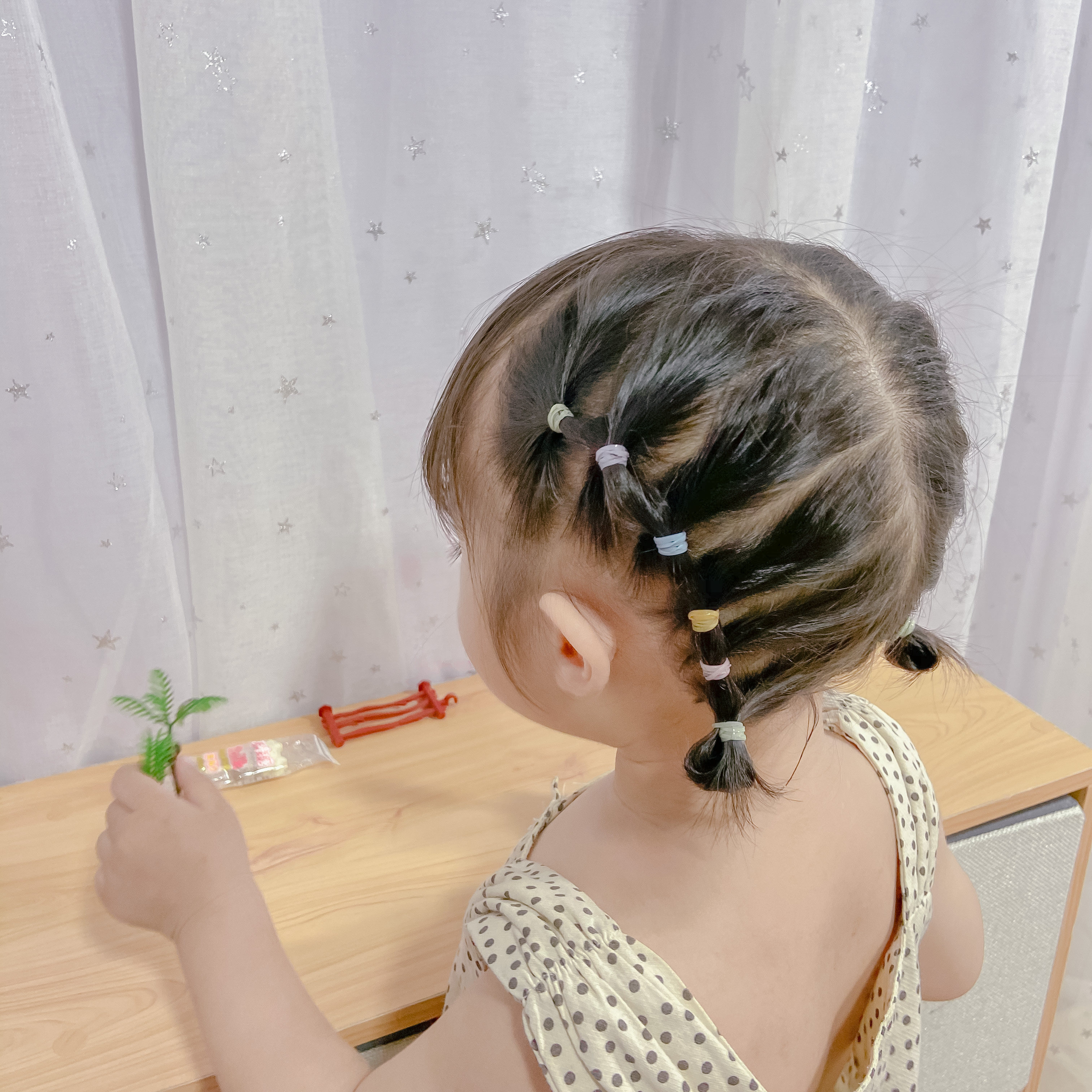 婴儿发圈一次性橡皮筋加厚彩色扎头发tpu小皮圈套女宝宝头绳头饰