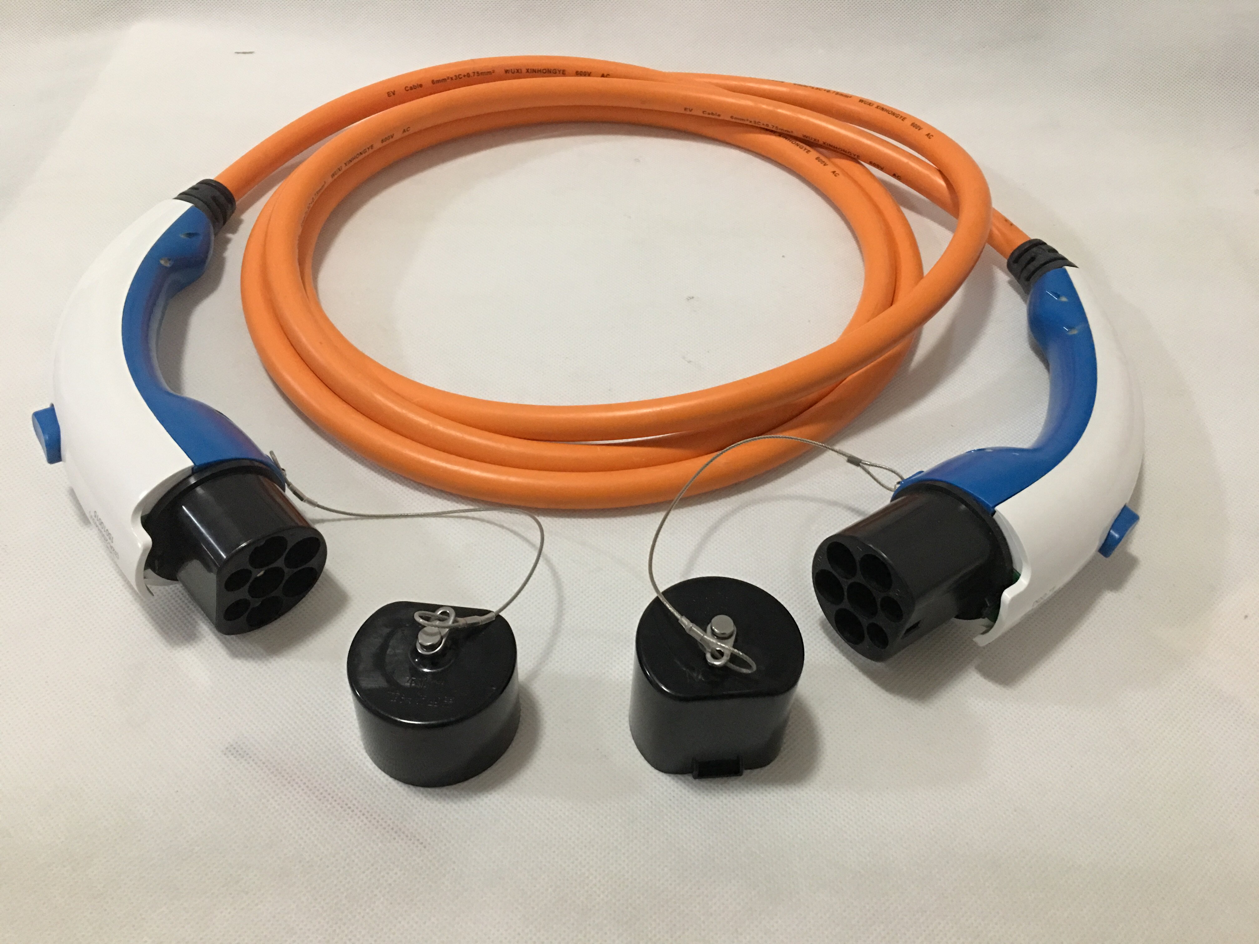 充电新能源电动汽车双头大众比亚迪荣威交流连接线32a新能源汽车充电