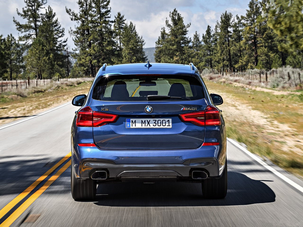 bmw德国宝马原厂新x3x4 m40i 铈灰色中网后视镜獠牙侧标字标套件