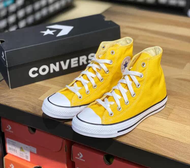 正品匡威20年男女女高糖果色经典款帆布鞋130125帆布鞋