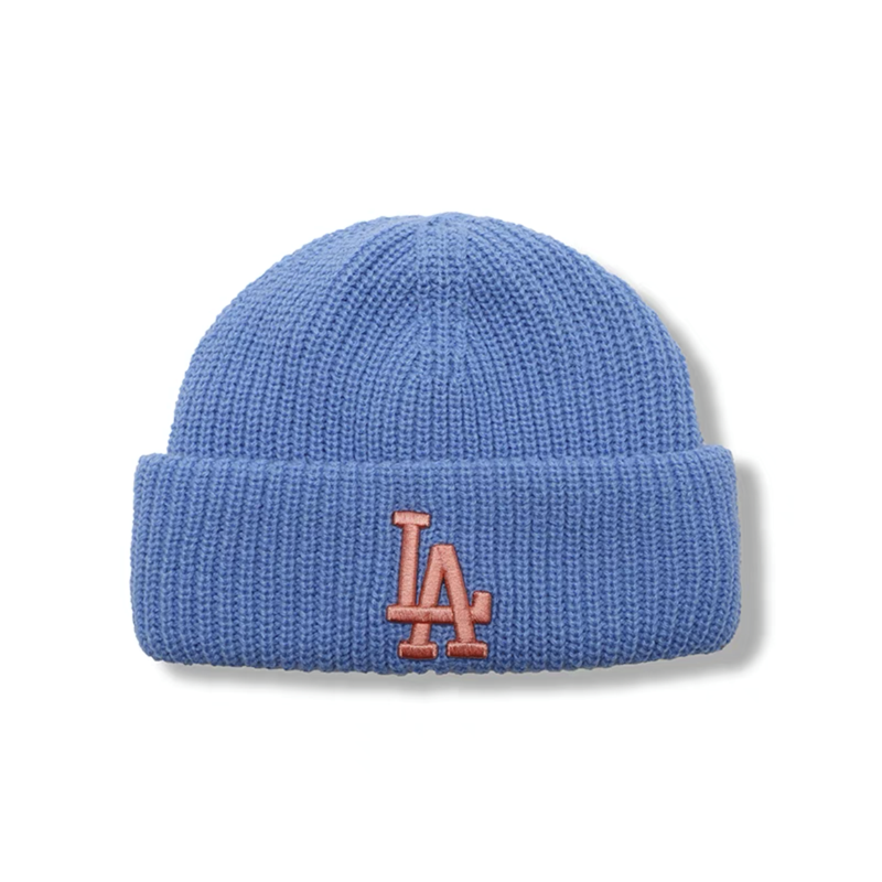 mlb正品专柜新款棒球队ny字母刺绣男女针织帽子