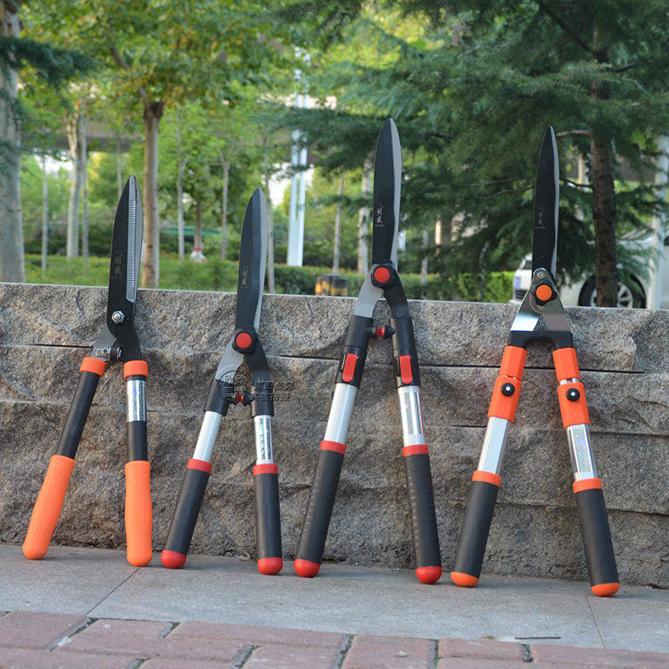 进口大平剪刘盛绿篱剪草坪大剪刀造型园林绿化修枝剪刀